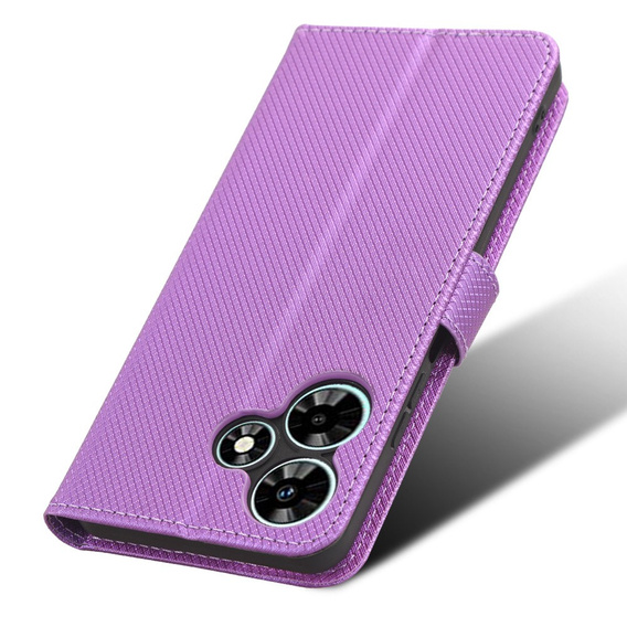 Откидной чехол для Infinix Hot 30i, Wallet Smart Magnet, фиолетовый