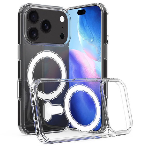 Магнітний чохол TPU + Акрил для iPhone 17 Pro Max