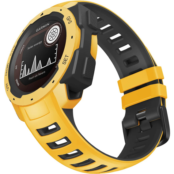 Силиконовый ремешок для Garmin Instinct, Grey