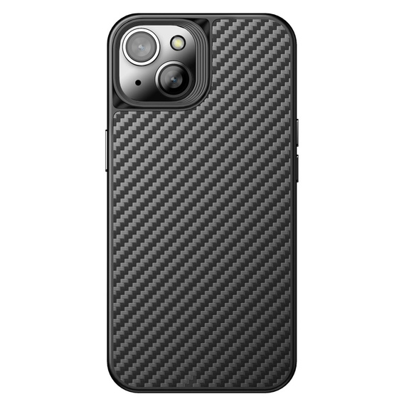 Чохол для iPhone 14 Plus, Carbon Kevlar