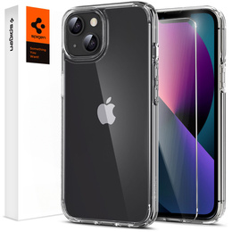 Чехол Spigen до iPhone 13, Ultra Hybrid, Crystal Clear, прозрачный