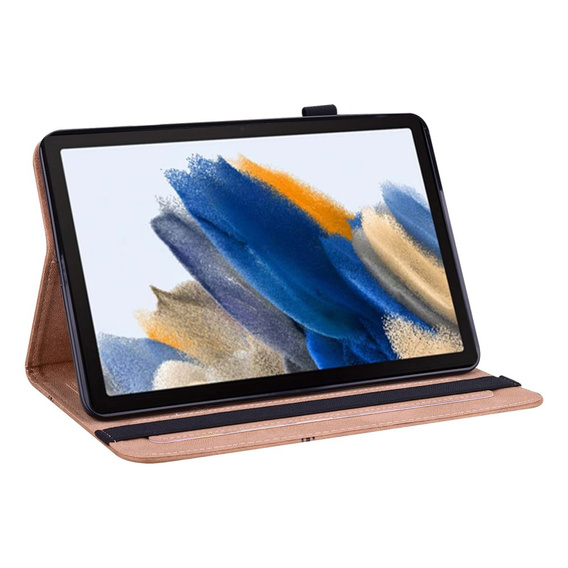 Чохол для Samsung Galaxy Tab A9+, Butterfly, коричневий