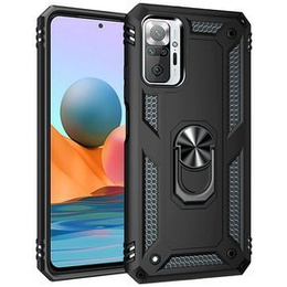 Броньований Чoхол до Xiaomi Redmi Note 10 Pro, Nox Case Ring, чорний
