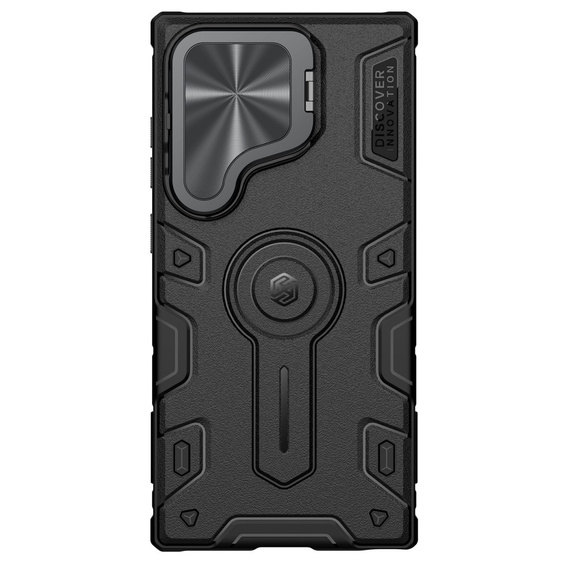 Чехол для Samsung Galaxy S24 Ultra, бронированный Nillkin, CamShield Armor Prop, черный