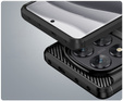 Чехол до Xiaomi Redmi Note 14 Pro, Carbon, чёрный