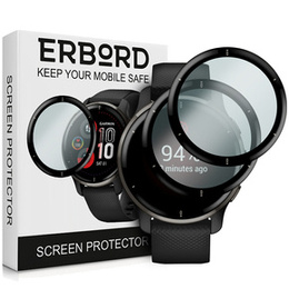 2x Гібридне скло ERBORD для Garmin Venu 2 Plus