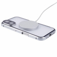 Магнітний чохол Dual Glass MagSafe для iPhone 16, сріблястий