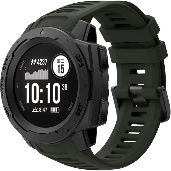 Силіконовий ремінець для Garmin Instinct, Grey