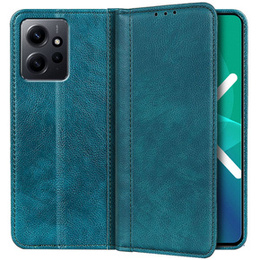Чoхол до Xiaomi Redmi Note 12 4G, Wallet Litchi Leather, зелений