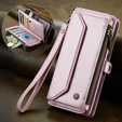 Чохол CASEME для Samsung Galaxy A56 5G, RFID Leather Wallet з плечовим ременем, зелений