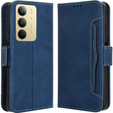 Откидной чехол для Realme 14X / Realme C75, Card Slot, темно-синий