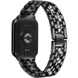 Бриллиантовый браслет для Xiaomi Smart Band 8 Pro, черный