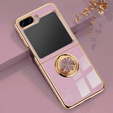 Чoхол до Samsung Galaxy Z Flip 5 5G, Electro Ring, фіолетовий