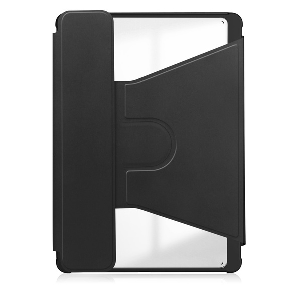 Чехол клавиатура для Samsung Galaxy Tab A9+, Rotary 360° Leather, чёрный