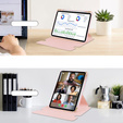 Чехол клавиатура для iPad Pro 11" 2024 (5 gen.), Rotary 360° Leather, розовый