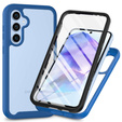 Чехол для Samsung Galaxy A55 5G, Shockproof, с пленкой, синий