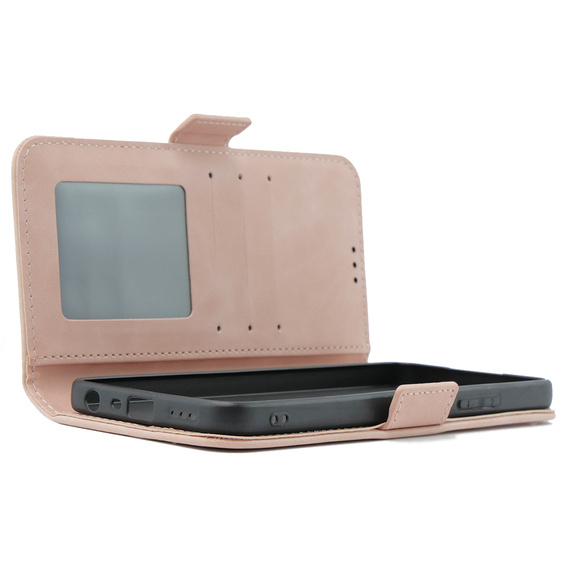 Откидной чехол для Oppo A38 4G / Oppo A18 4G, Card Slot, розовый