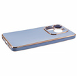 Чехол для Infinix Hot 40i, Glamour CamShield, синий