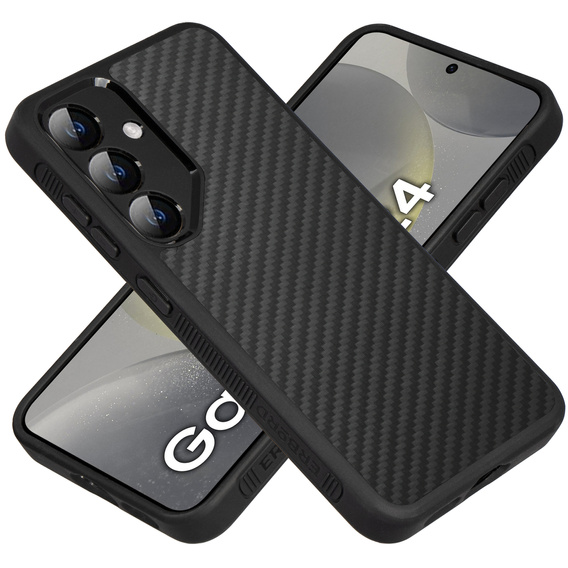 Чохол для Samsung Galaxy S24, ERBORD KevlarGuard, чорний