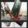 Броньований чохол для iPhone 13 / 14, Dexnor Full Body, зелений