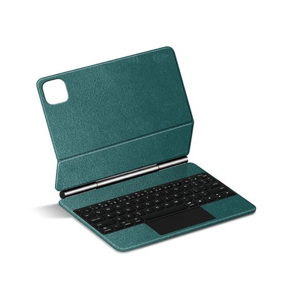 Чехол-клавиатура для iPad Air 11" 2024, Magnetic Keyboard Touchpad, зелёный
