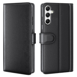 Чохол-фліп для Samsung Galaxy A35 5G, Split Leather, чорний