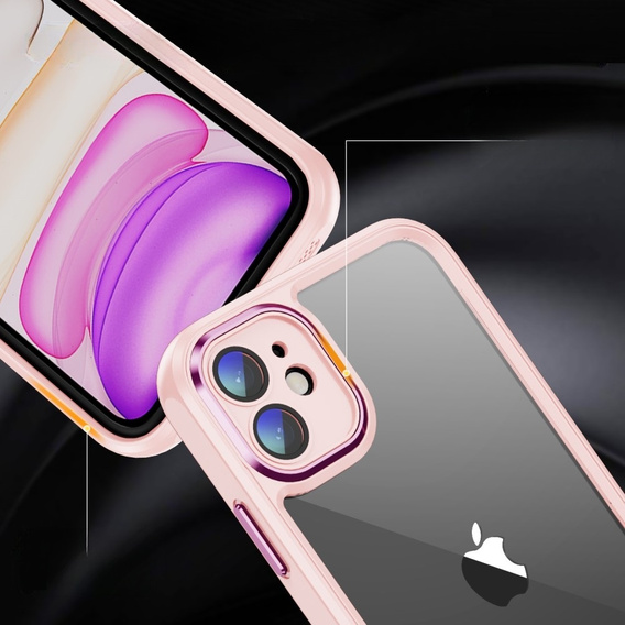 Чохол для iPhone 12, ERBORD Impact Guard, рожевий
