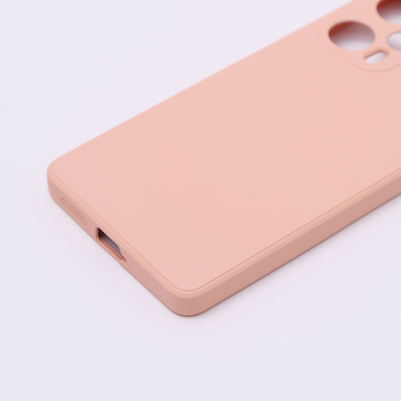 Чехол до Xiaomi Poco F5, Silicone Lite, розовый