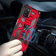 Чoхол до Samsung Galaxy A03s, Armor Kickstand, червоний