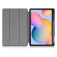 Чехол для Samsung Galaxy Tab S6 Lite, Tri-fold, серый