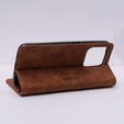 Чохол для Xiaomi Redmi 12C, ERBORD Vintage, гаманець з клапаном, коричневий