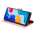 Чехол Wallet до Xiaomi Redmi Note 11/11S, Mandala, Pink