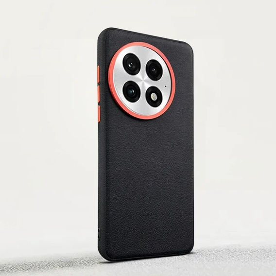 Шкіряний чохол для OnePlus 13, leather hybrid, чорний