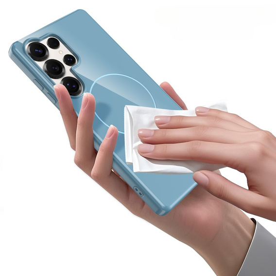 Чехол до Samsung Galaxy S25 Ultra, GKK Leather, чёрный