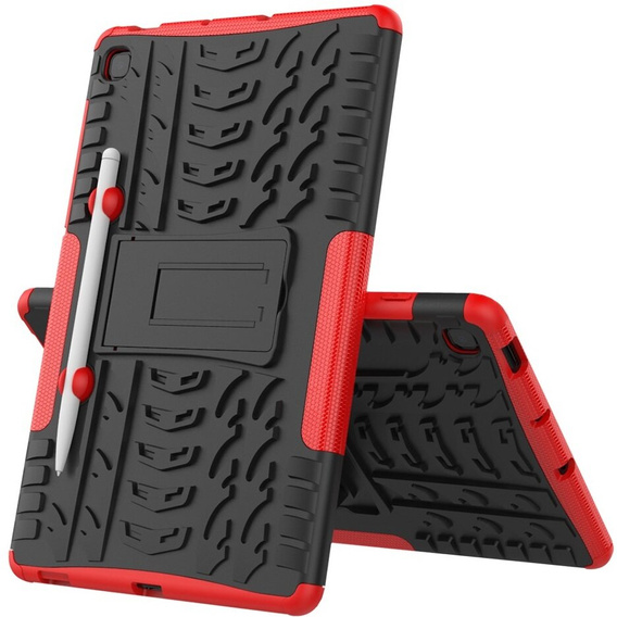 Чехол до Samsung Galaxy Tab S6 Lite, Tire Armor, красный