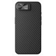 Чехол для iPhone 16e, бронированный Nillkin, Carboprof Case, для Magsafe, чёрный
