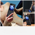 Чoхол до Samsung Galaxy Z Flip 5 5G, Dual-Layer Armor, чорний