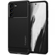 Чехол Spigen до Samsung Galaxy S21 FE, Rugged Armor, чёрный