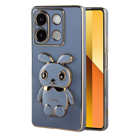 Чохол для Xiaomi Redmi Note 13 5G, Rabbit, м'яти + загартоване скло 9H