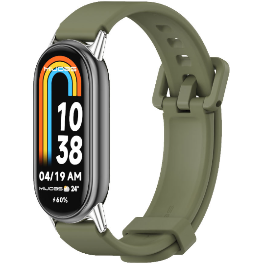 Силиконовый ремешок для Xiaomi Smart Band 10 / 9 / 8