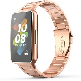 Браслет Stainless для Huawei Band 7, Rose Gold