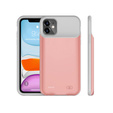 Чехол с батареей 6500mAh до iPhone 11, Rose Gold