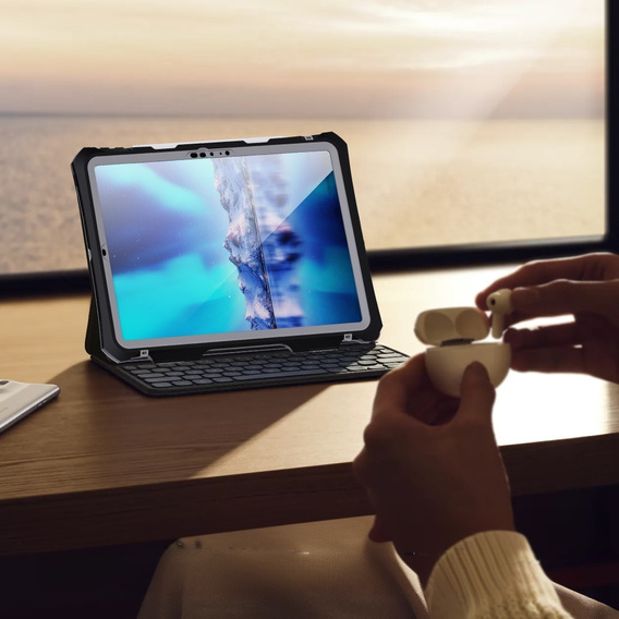 Водонепроникний чохол SHELBOX IP68 для Apple iPad Pro 11" 5 покоління 2024 року, чорний