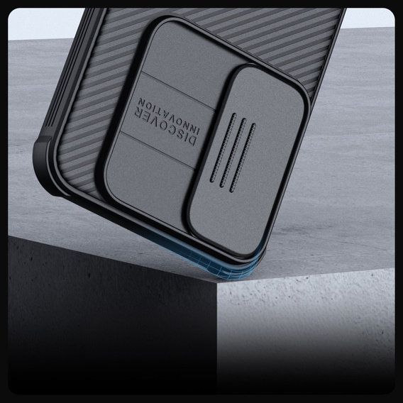 Чохол NILLKIN для Samsung Galaxy A55 5G, Silicone CamShield Case for MagSafe, чорний