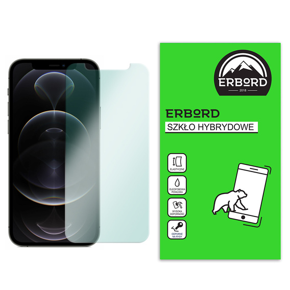 Гібридне скло ERBORD Flex для iPhone 13 Pro Max