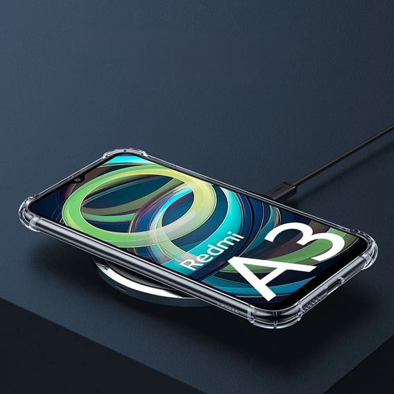 Чoхол до Xiaomi Redmi A3, Dropproof, прозорий
