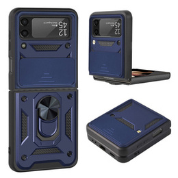 Чохол NOX Camera Slide Samsung Galaxy Z Flip3 5G, CamShield Slide, синій