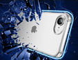 Чехол для iPhone 16E, Erbord Dropproof, прозрачный + стекло