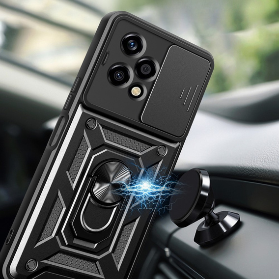 Чохол NOX Camera Slide Honor 200 Lite, CamShield Slide, чорний