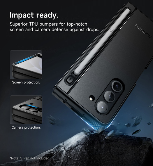 Чохол Suritch Full Body з підставкою та тримачем для стилуса для Samsung Galaxy Z Fold5